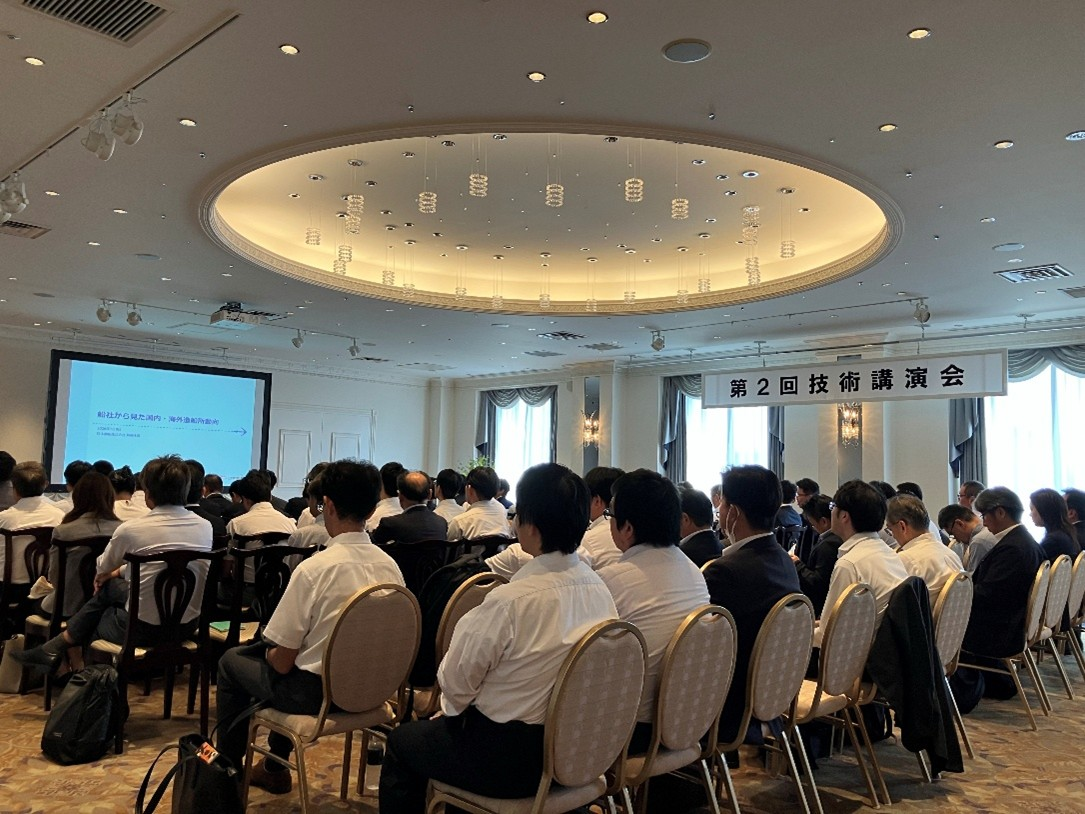 ▲技術講演会の会場の様子